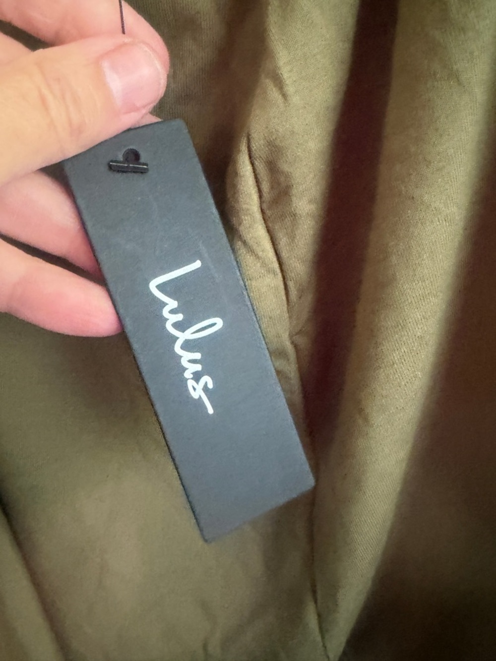 NEW size L Lulu's Olive Green Relaxed Jogger Pants. Rayon modal blend. Soft. - Picture 4 of 11